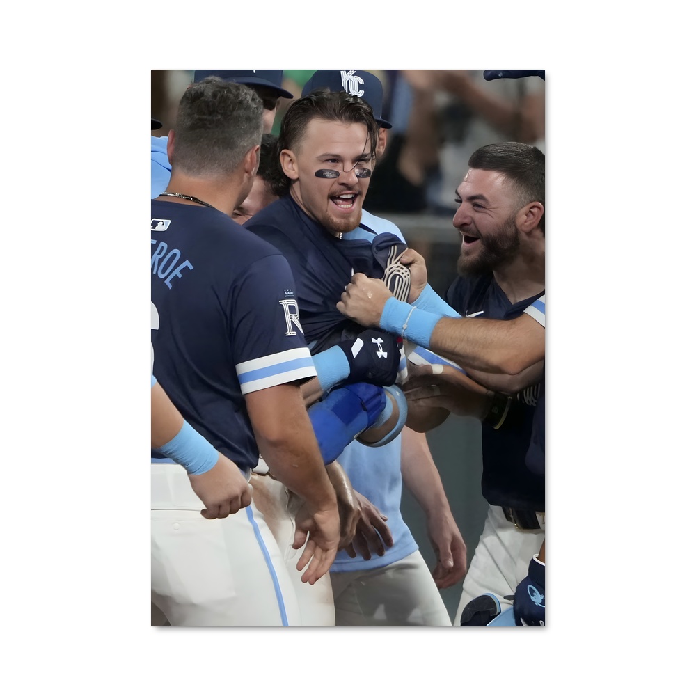 Poster Celebration Sur Le Diamant – affiche Baseball